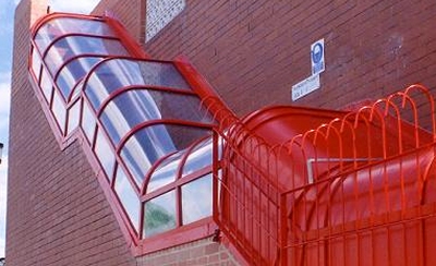 External Staircase Canopy